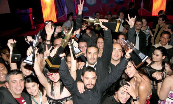 Foto Tribu Celebración Volcán Agencia del Año 2008