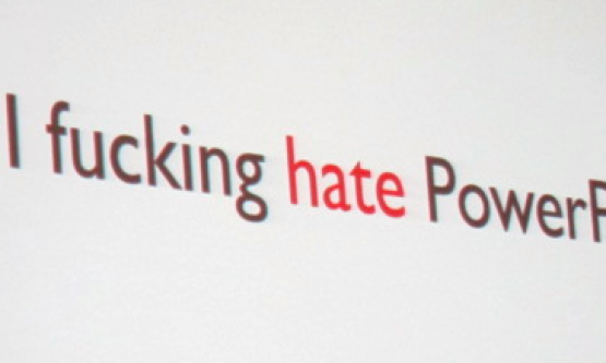 fucking hate powerpoint